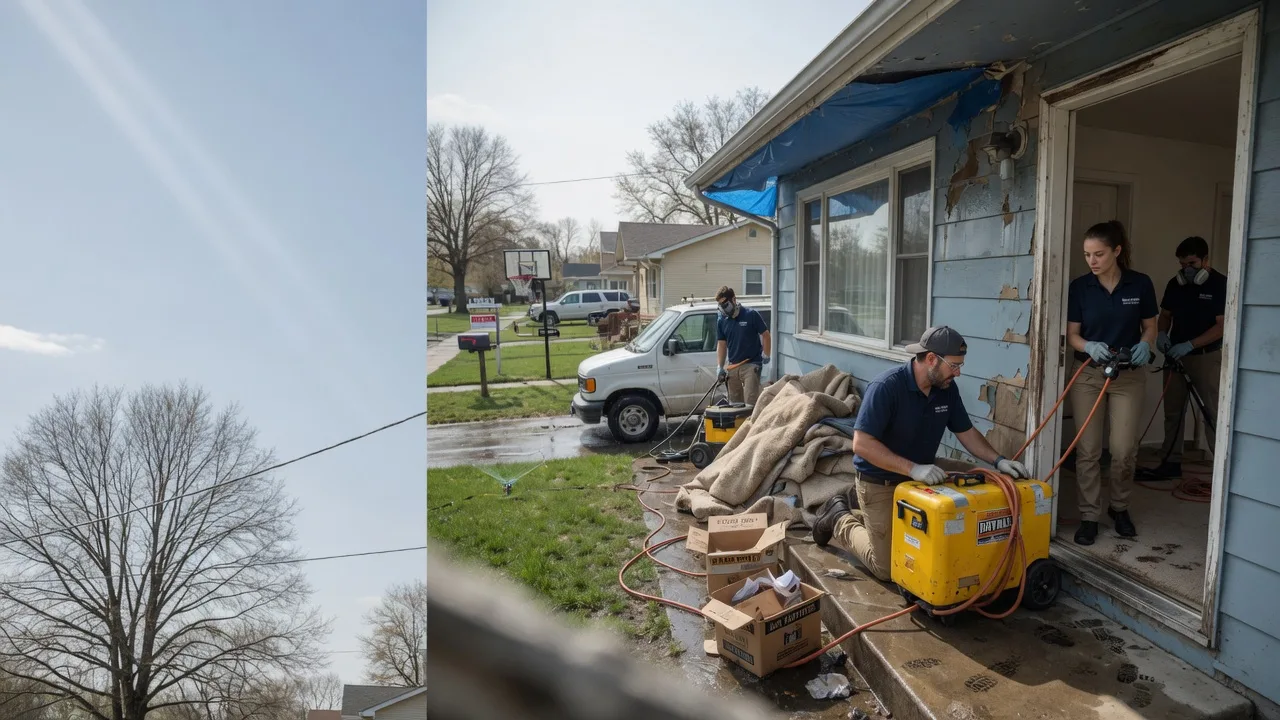 Basement Flood Cleanup in Black River Falls, WI near me